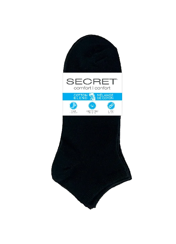Merino wool men's socks for warmth and breathabilitySECRET® Comfort Cotton Flat Knit Low Cut - 3 Pairs Merino wool men's socks for warmth and breathabilitySECRET® Comfort Cotton Flat Knit Low Cut - 3 Pairs