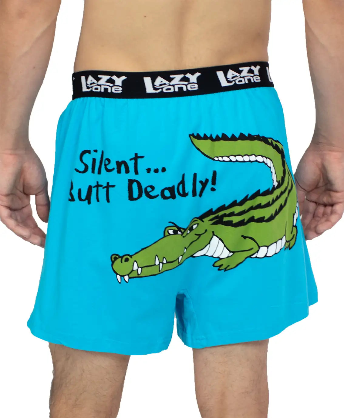 Sheer men's socks for a delicate appearanceSilent…butt deadly Boxer