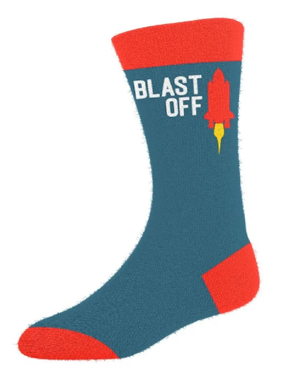 Sheer men's socks for a delicate appearanceSimply Southern Blast Off Socks
