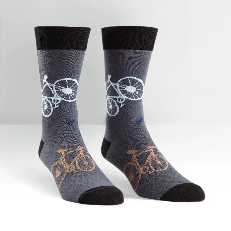 Men's thermal crew socks for cold weatherSock It To Me Men's Crew Socks - Large Bikes Men's thermal crew socks for cold weatherSock It To Me Men's Crew Socks - Large Bikes