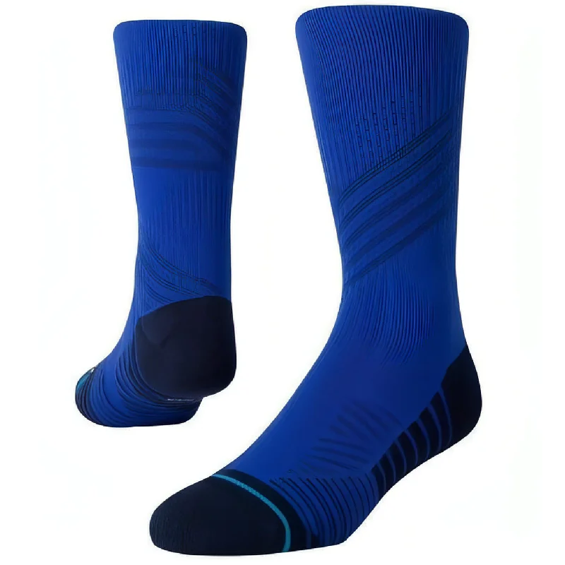 Bamboo men's socks for natural antibacterial propertiesStance Athletic Crew Training Socks - Blue