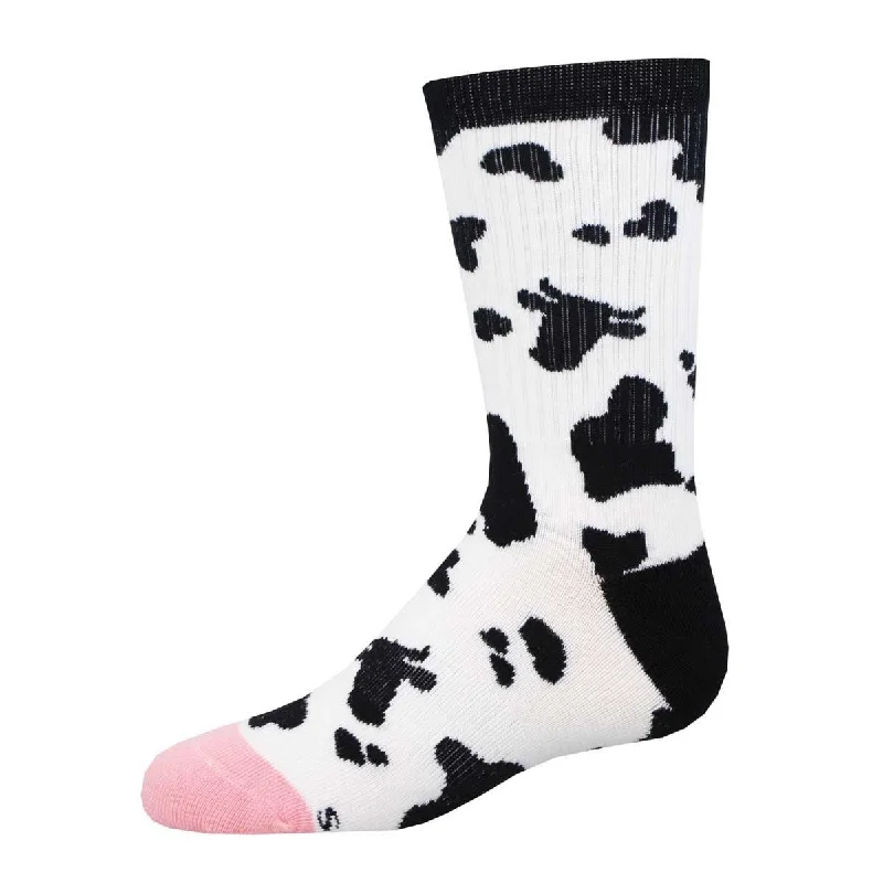 Men's crew socks with a gradient color effectSteer Hide | Junior Active Crew