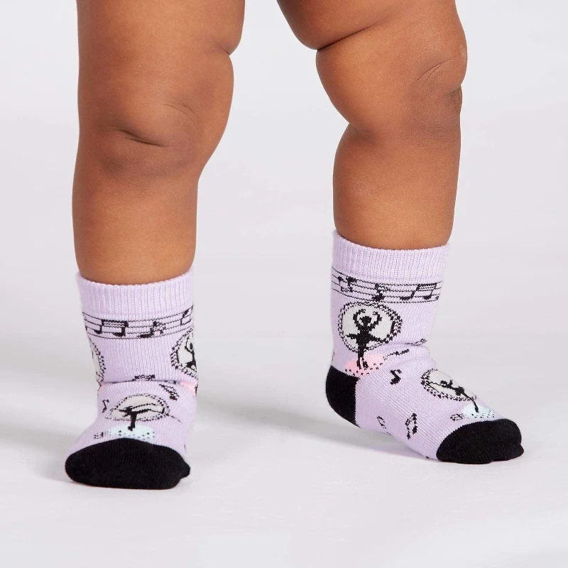 Men's crew socks with a retro - style designTiny Dancer | Toddler Crew