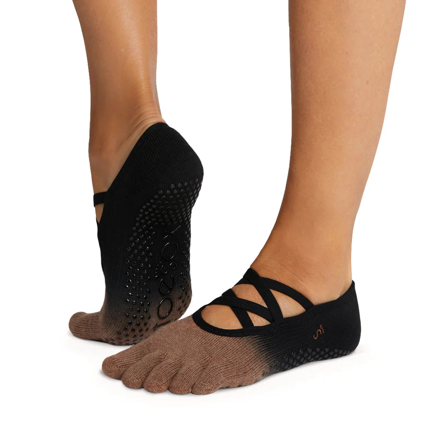 TOESOX Grip Full Toe Elle - Clove Ombre