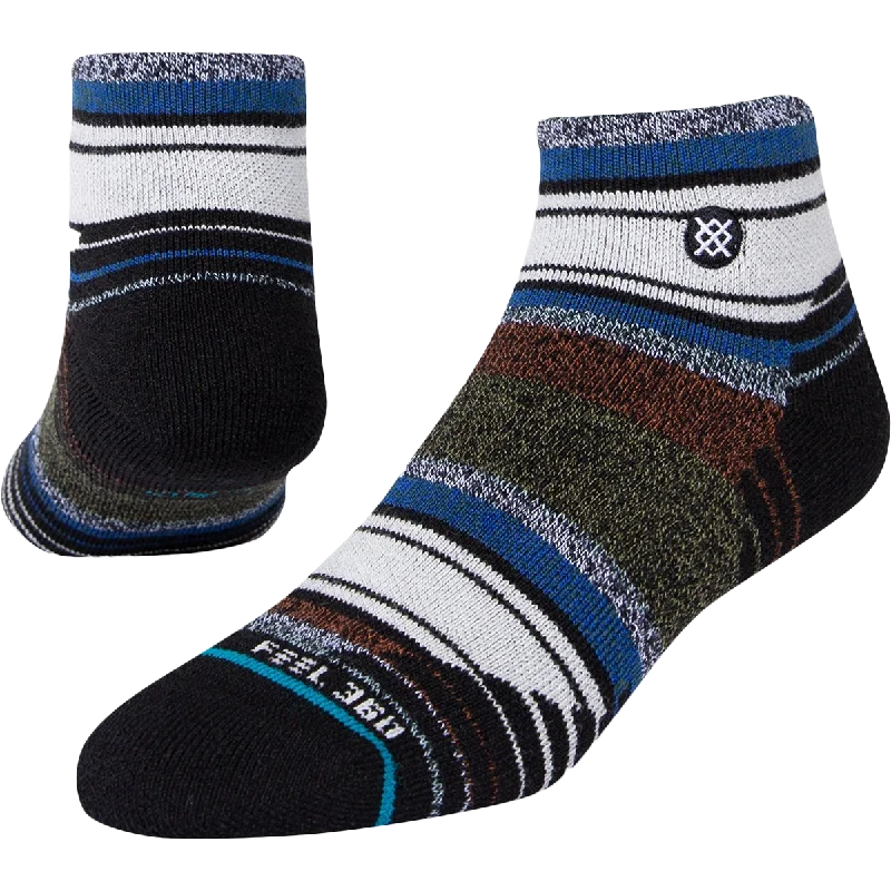 Stretchable men's socks for a flexible fitTroposphere Quarter