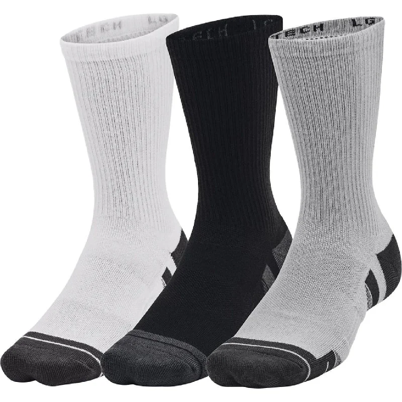 Novelty men's socks with unique patternsUnder Armour Performance Tech (3 Pack) Crew Socks - Grey Novelty men's socks with unique patternsUnder Armour Performance Tech (3 Pack) Crew Socks - Grey