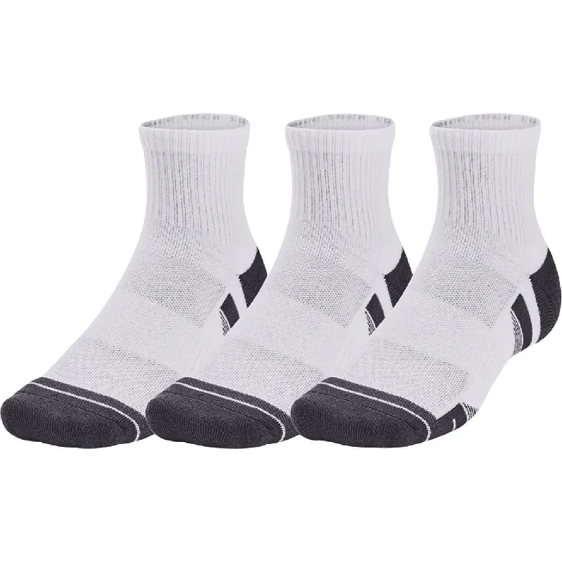 Silk men's socks for a smooth and soft touchUnder Armour Performance Tech (3 Pack) Quarter Socks - White Silk men's socks for a smooth and soft touchUnder Armour Performance Tech (3 Pack) Quarter Socks - White