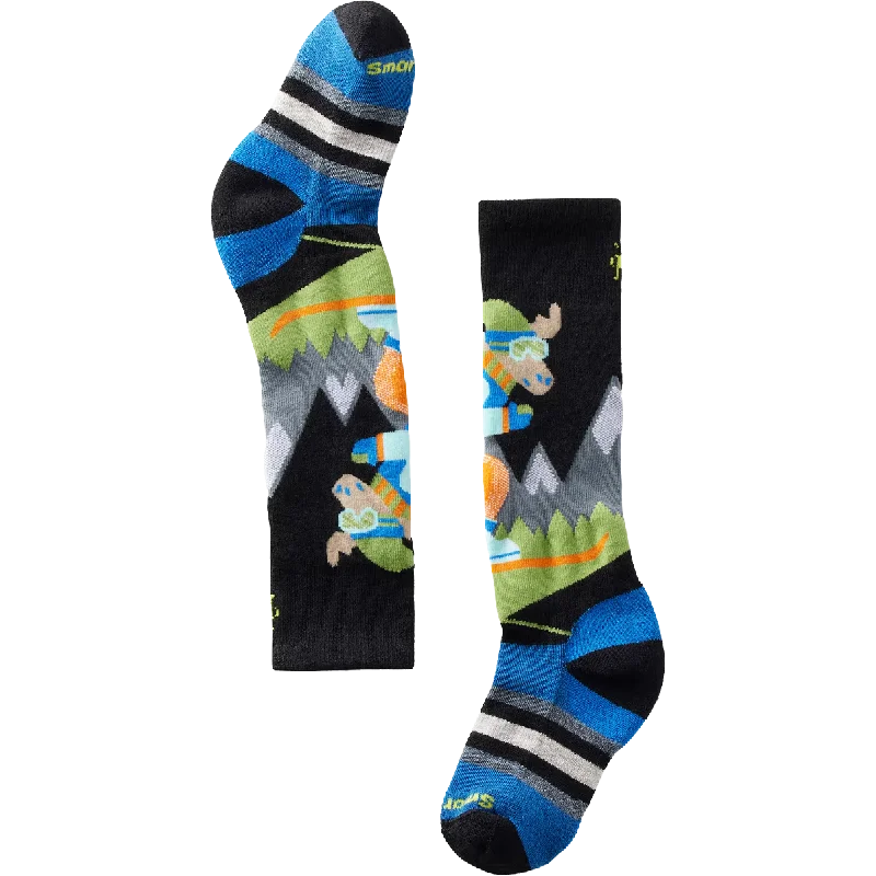 Bamboo men's socks for natural antibacterial propertiesYouth Wintersport Full Cushion Mountain Moose Pattern Over The Calf Socks Bamboo men's socks for natural antibacterial propertiesYouth Wintersport Full Cushion Mountain Moose Pattern Over The Calf Socks