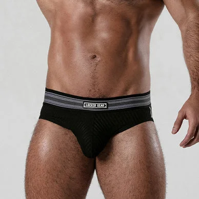 Performance men's briefs for athletesLocker Gear Backroom Backless Brief White