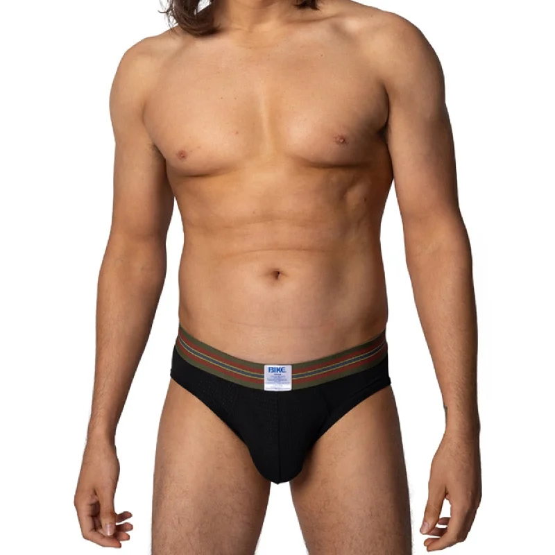 Designer - label men's briefs for high - end fashionBIKE Mesh Brief Black