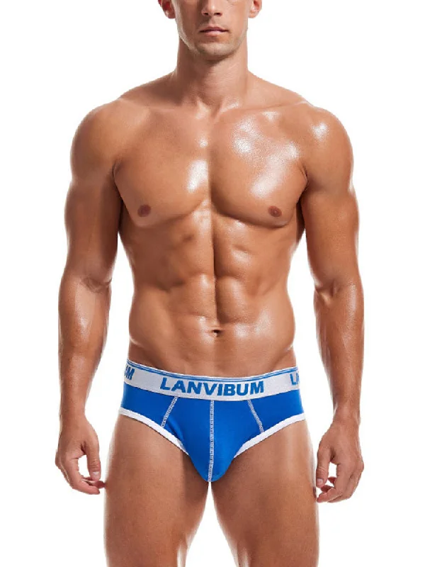Antimicrobial men's briefs for hygiene2 Pack Men's U Comfortable Large pouch Briefs