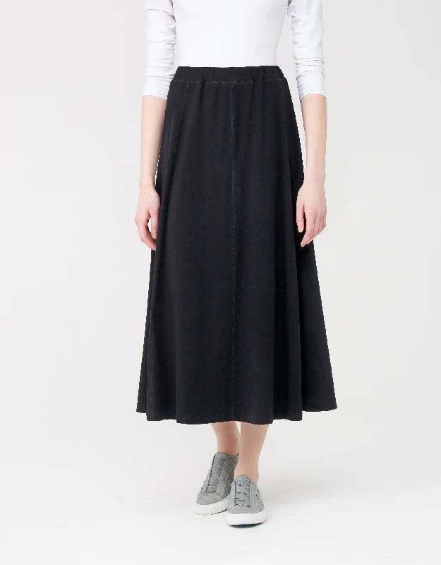 Men's robes made from sustainable materials29"-33"-35"-37"-39" Jersey Aline Skirt with Elastic Waist and Stitched Seams Men's robes made from sustainable materials29"-33"-35"-37"-39" Jersey Aline Skirt with Elastic Waist and Stitched Seams