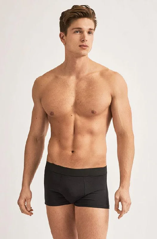 Solid - color men's trunks in various shades3-Pairs Trunks