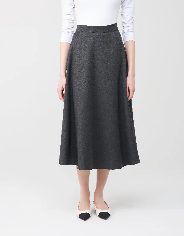 Men's robes with multiple pockets for convenience33" Lined Aline Waistband Skirt Gray Men's robes with multiple pockets for convenience33" Lined Aline Waistband Skirt Gray