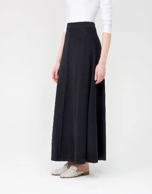 Lightweight men's robes for summer lounging39" Ribbed Aline Skirt with Covered Elastic Waistband and Stitched Seams Lightweight men's robes for summer lounging39" Ribbed Aline Skirt with Covered Elastic Waistband and Stitched Seams