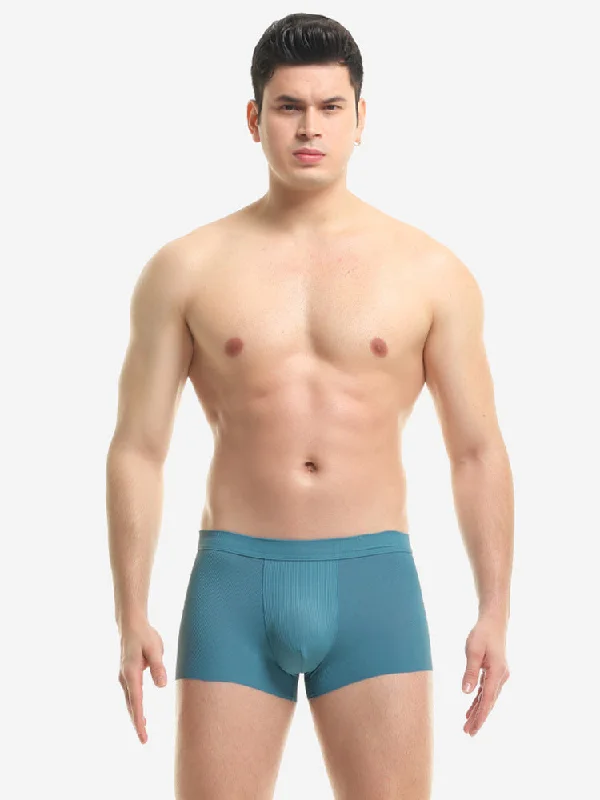 Patterned men's trunks, like camo or dots4 Pack Men's Ice Silk Seamless Trunks Underwear Patterned men's trunks, like camo or dots4 Pack Men's Ice Silk Seamless Trunks Underwear