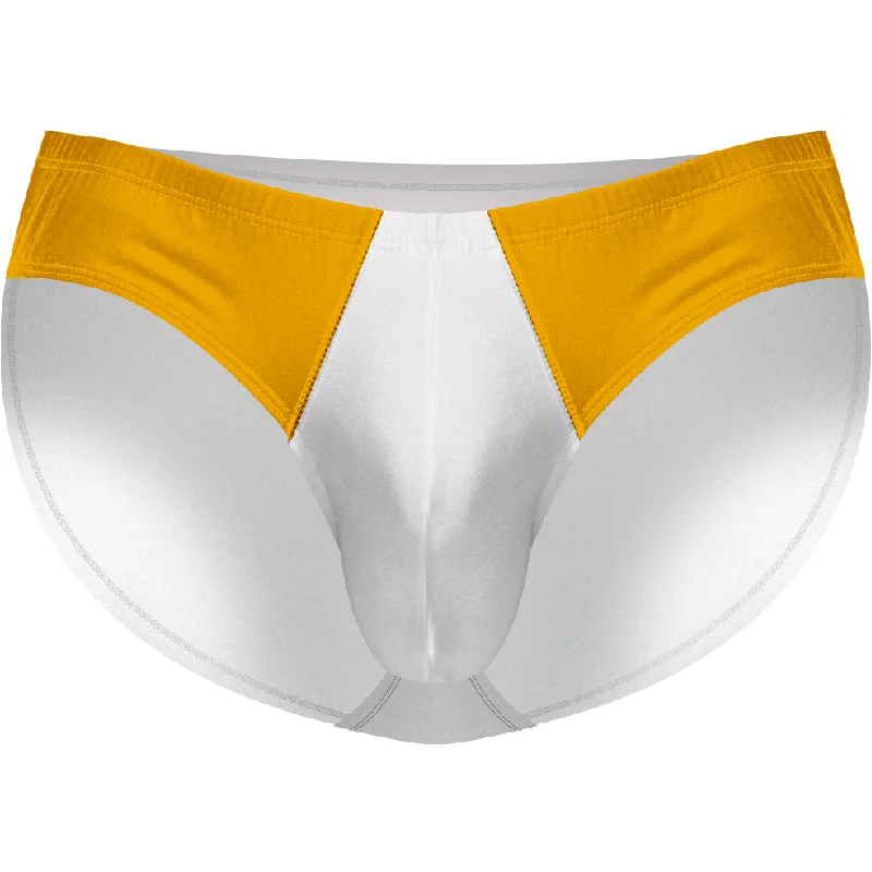 Bright - colored men's briefs for a bold statementBamboo Fiber Ultra Soft Breathable Sport Briefs