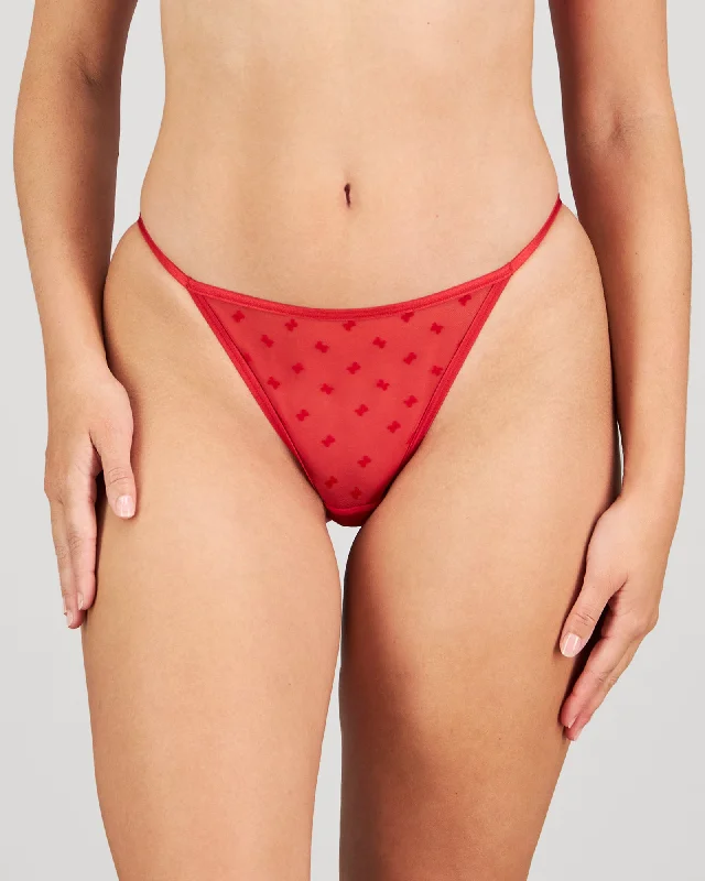 Performance men's briefs for athletesWrapped In Bows Tanga
