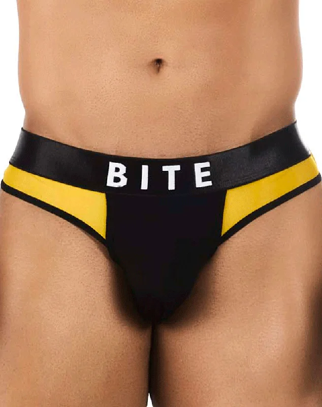 Seamless men's thongs for a discreet lookBitewear Bw2023102 Squeeze Papaya Thongs