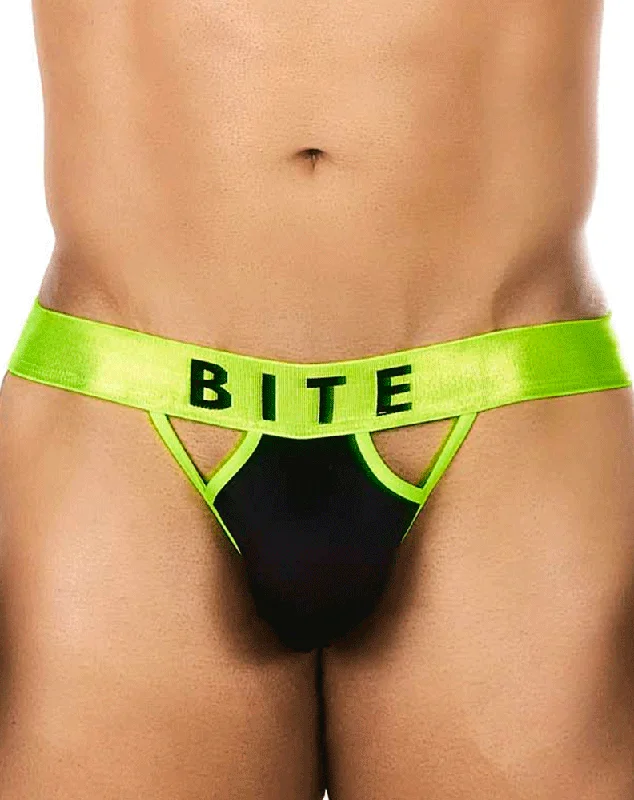 Leather men's thongs for a fetish lookBitewear Bw2023109 Bite My Cherry Thongs
