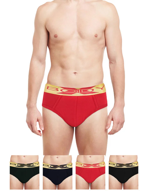Men's briefs with a double - layer pouch for extra protectionBody X Elaganza Solid Briefs Pack of 5 -BX36B-Assorted Men's briefs with a double - layer pouch for extra protectionBody X Elaganza Solid Briefs Pack of 5 -BX36B-Assorted