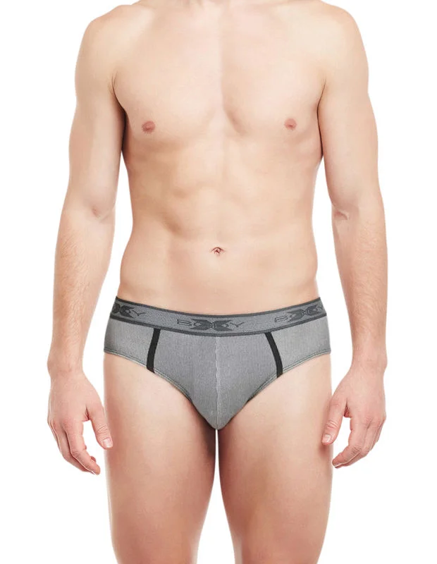 Organic men's briefs for an eco - friendly choiceBody X Printed Briefs-BX01B-14