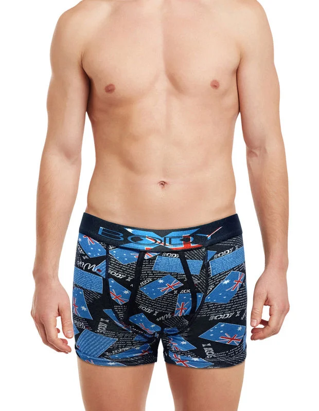Designer men's trunks with a fashionable edgeBody X Printed Trunks-BX01T-PRINT-6