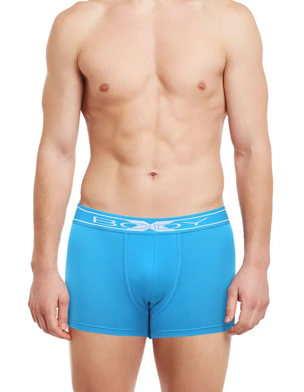 Slim - cut men's trunks for a modern styleBody X Solid Trunks-BX10T-Sky Blue