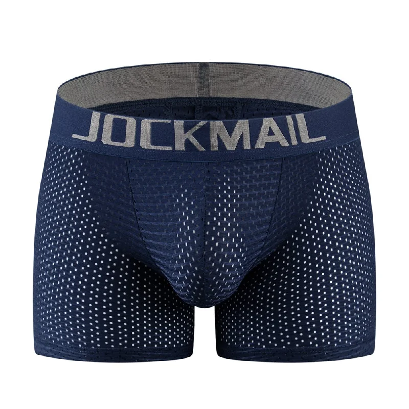 Printed men's trunks with eye - catching motifsBreathable Ice Mesh Hip Lift Underwear Printed men's trunks with eye - catching motifsBreathable Ice Mesh Hip Lift Underwear