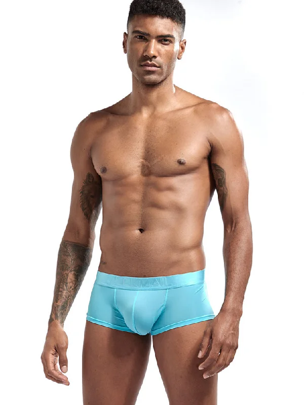 Organic men's trunks for an eco - conscious optionBreathable See-through Ball Support Pouch Underwear Organic men's trunks for an eco - conscious optionBreathable See-through Ball Support Pouch Underwear