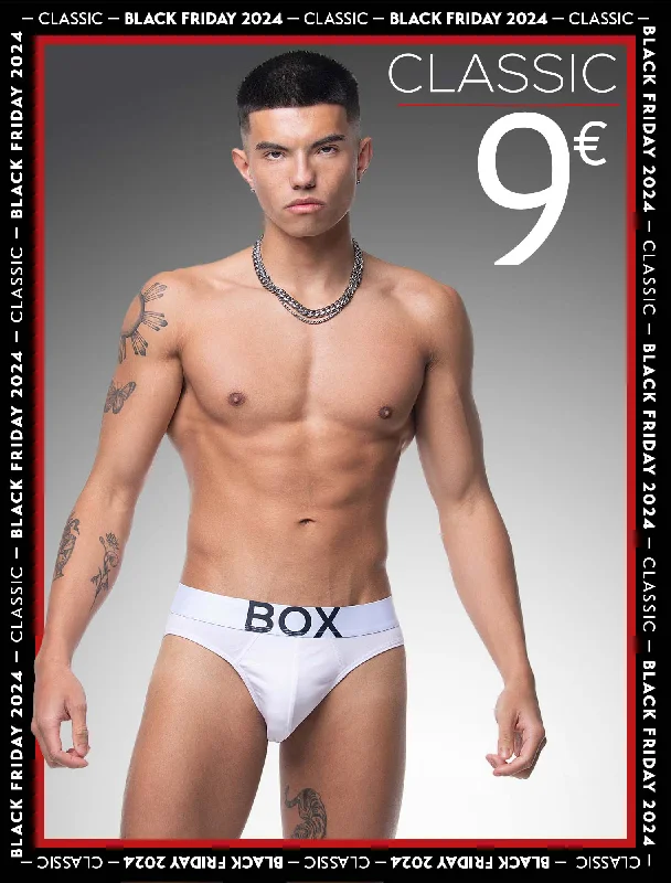 Soft cotton men's briefs for ultimate comfortMens White Briefs