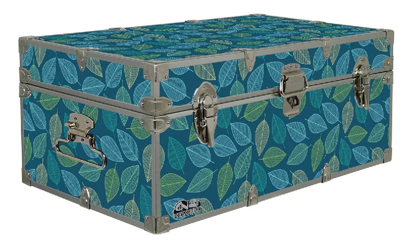 Men's trunks with a wide elastic waistbandDesigner Trunk - Leaf Sketch - 32x18x13.5" Men's trunks with a wide elastic waistbandDesigner Trunk - Leaf Sketch - 32x18x13.5"
