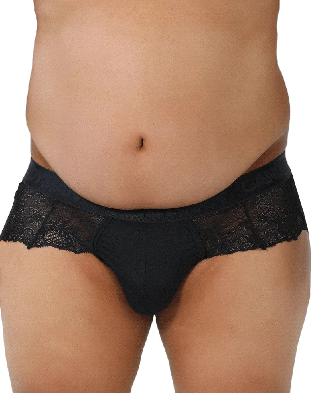 Designer men's thongs with a high - end finishCandyman 99304x Lace Thongs
