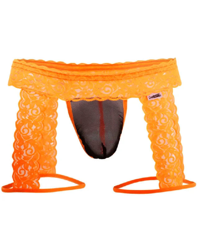 Low - rise men's thongs for a modern styleCandyman 99369x Lace Thongs