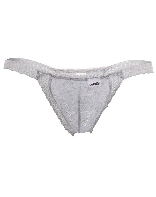 Glittery men's thongs for a party lookCandyman 99420x Double Lace Thongs