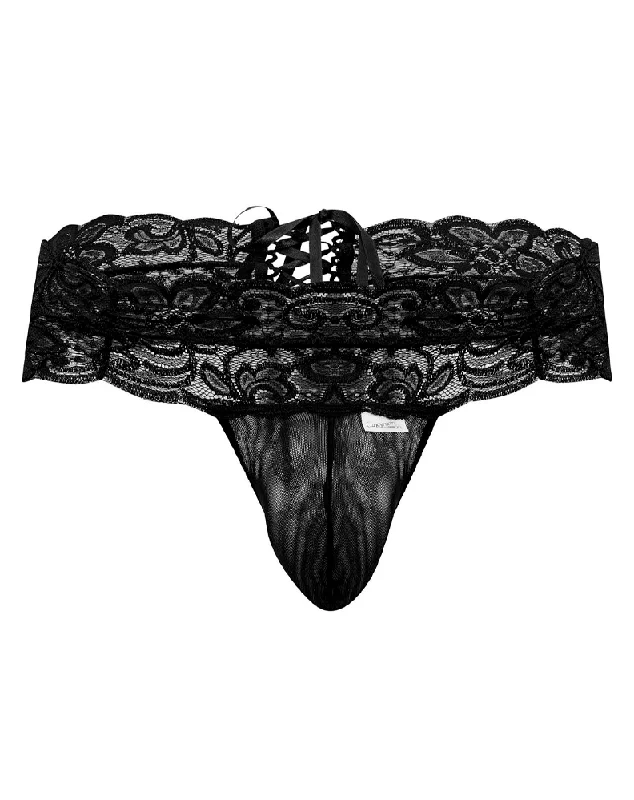 Designer men's thongs with a high - end finishCandyman 99595x Lace Thongs