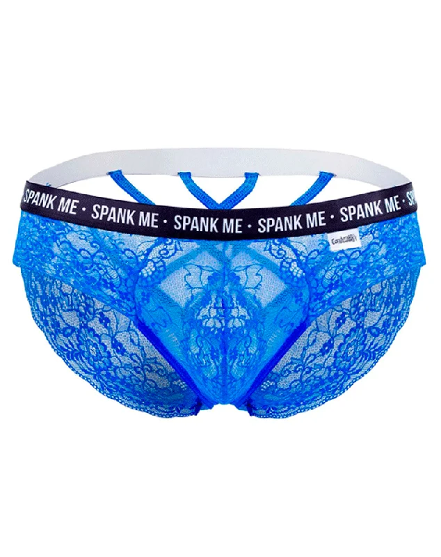 Silky men's briefs for a luxurious feelCandyman 99615x Spank Me Lace Briefs