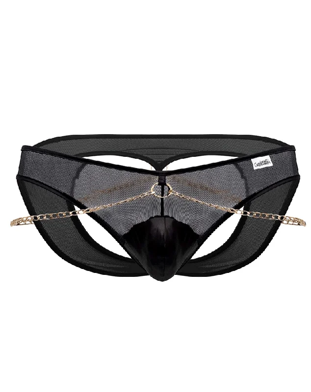 Men's briefs with a double - layer pouch for extra protectionCandyman 99672 Chain Jock Briefs
