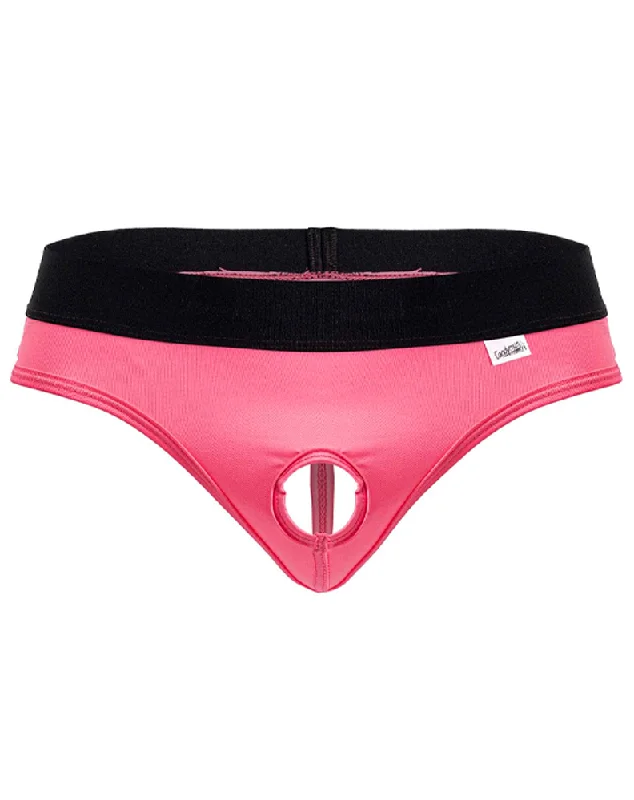 Soft - fabric men's thongs for a gentle touchCandyman 99781 Protuder Thongs Pink