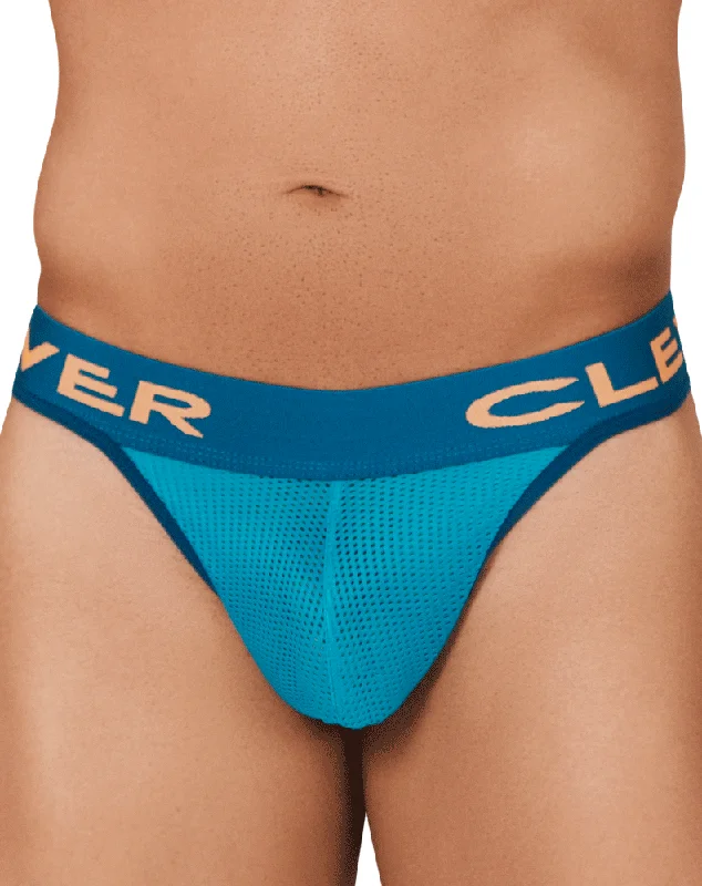 Designer men's thongs with a high - end finishClever 0612-1 Domain Thongs Green