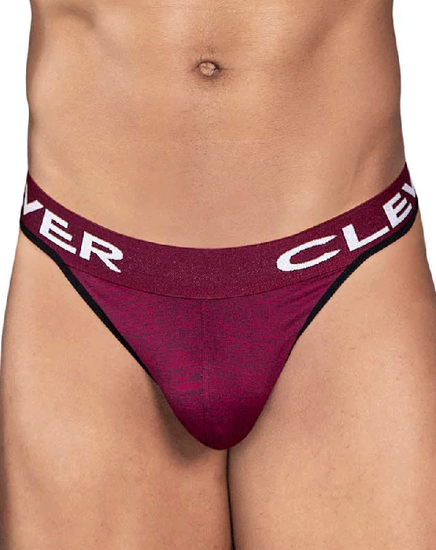 Organic men's thongs for an eco - friendly optionClever 0940 Jasped Thongs Grape