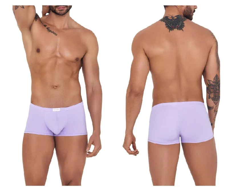 Anti - odor men's boxer briefs for long - lasting freshnessClever 1204 Angel Trunks Color Violet