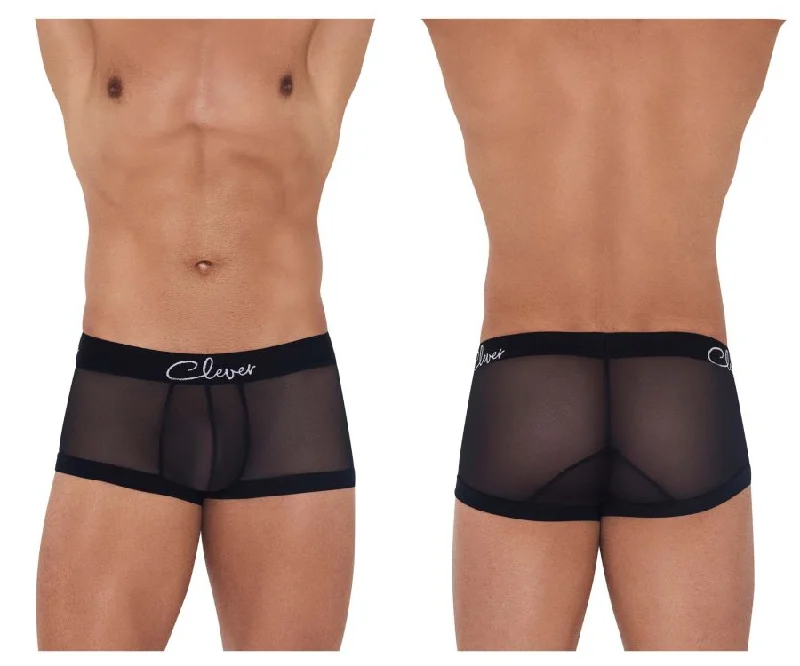 Compression men's boxer briefs for muscle supportClever 1226 Demon Trunks Color Black