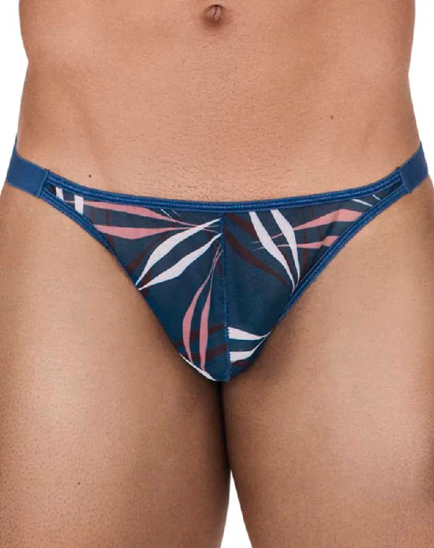 Rhinestone - embellished men's thongs for glamourClever 1526 Continental Thongs Petrol Blue Rhinestone - embellished men's thongs for glamourClever 1526 Continental Thongs Petrol Blue