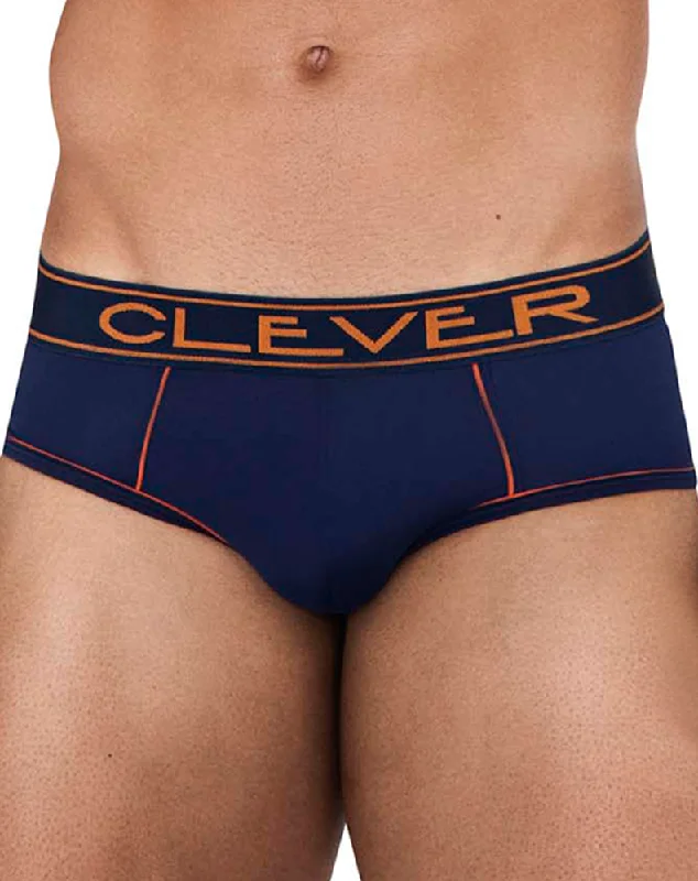 Bright - colored men's briefs for a bold statementClever 1527 Strait Briefs Dark Blue Bright - colored men's briefs for a bold statementClever 1527 Strait Briefs Dark Blue