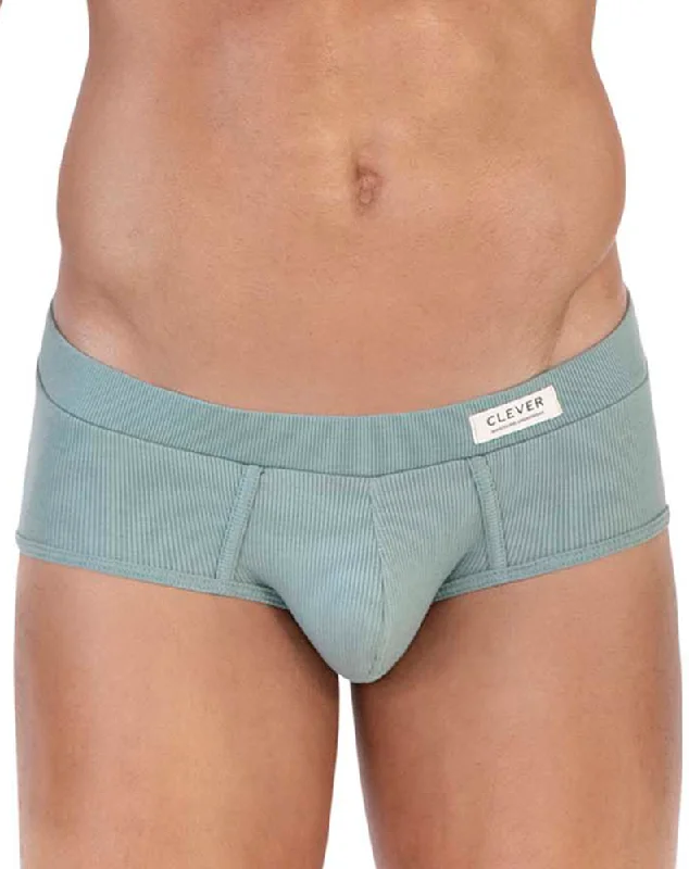 Silky men's briefs for a luxurious feelClever 1605 Spirit Briefs Green