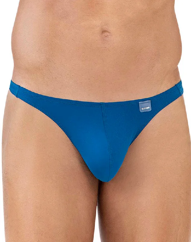 Neon - colored men's thongs for a bold statementClever 1609 Beatnik Thongs Petrol Blue