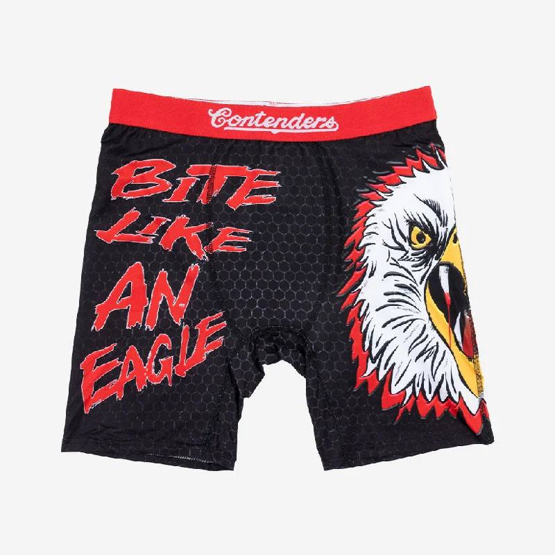 Men's boxer briefs with a contoured pouch for comfortCOBRA KAI EAGLE FANG BITE BRIEF Men's boxer briefs with a contoured pouch for comfortCOBRA KAI EAGLE FANG BITE BRIEF