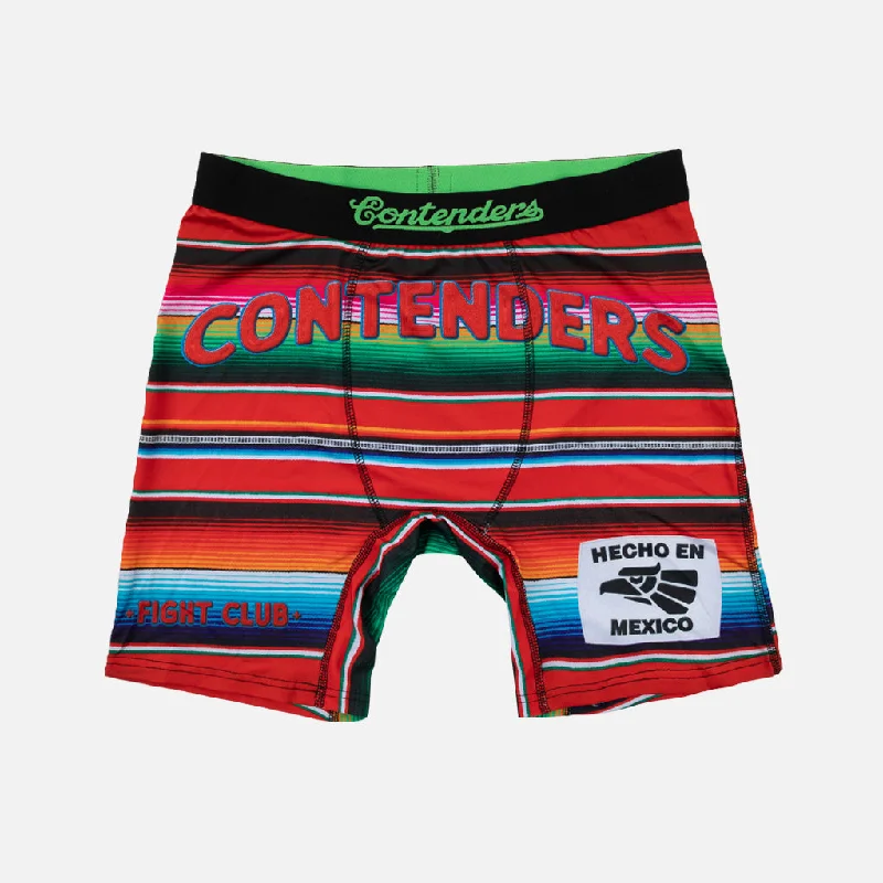 High - rise men's boxer briefs for extra supportCONTENDERS SERAPE FIGHT CLUB BRIEF