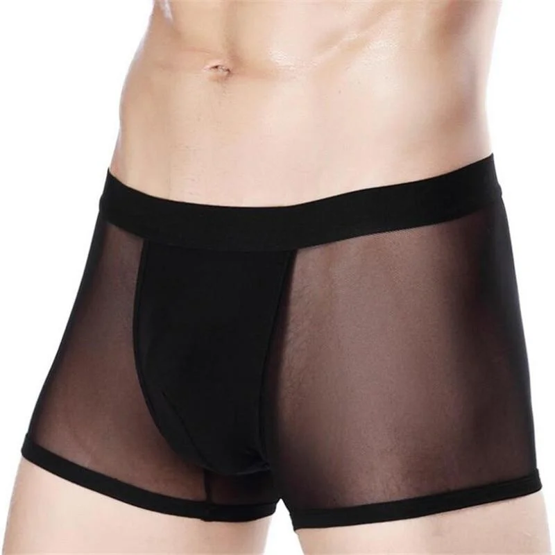 Athletic - style men's boxer briefs for active lifestylesCool Transparent Boxer Shorts Athletic - style men's boxer briefs for active lifestylesCool Transparent Boxer Shorts